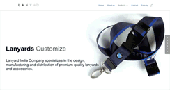 Desktop Screenshot of lanyard.co.in